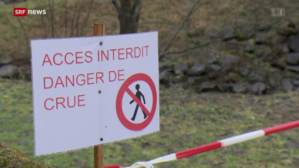 Schweiz aktuell Teile von Champéry VS wurden zeitweise evakuiert