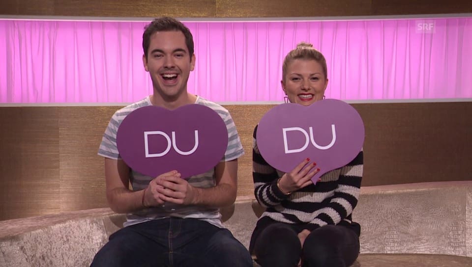 People Fabio Nay und Rosanna Grüter Glanz & Gloria SRF