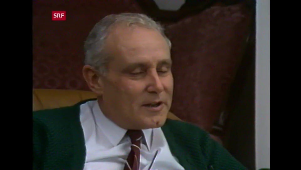 Schauplatz Flavio Cotti Interview Play SRF