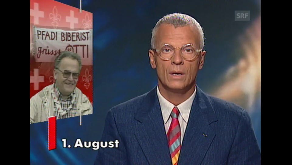 Tagesschau Besuch BRP Otto Stich im PfadfinderBundeslage... Play SRF