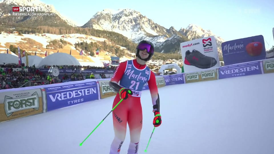 SportClip Die Fahrt von Camille Rast im 2. Durchgang Play SRF