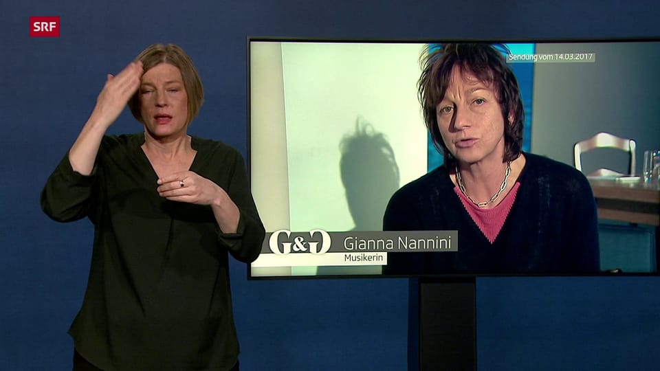 Gesichter & Geschichten in Gebärdensprache Gianna Nannini Neue