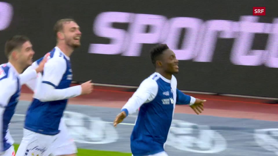 SportClip Momoh macht seinen Hattrick perfekt Play SRF