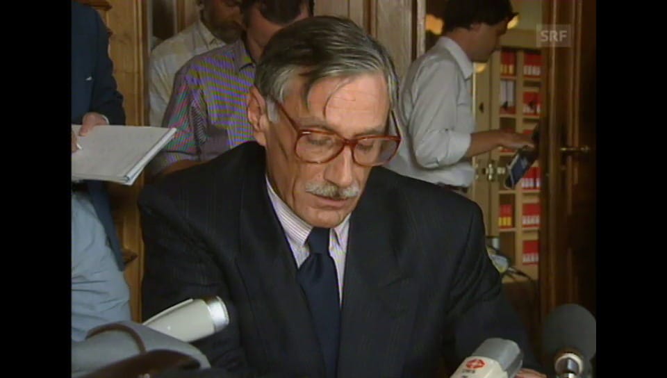 Tagesschau Botschafter PierreYves Simonin, Chef des Krise... Play SRF