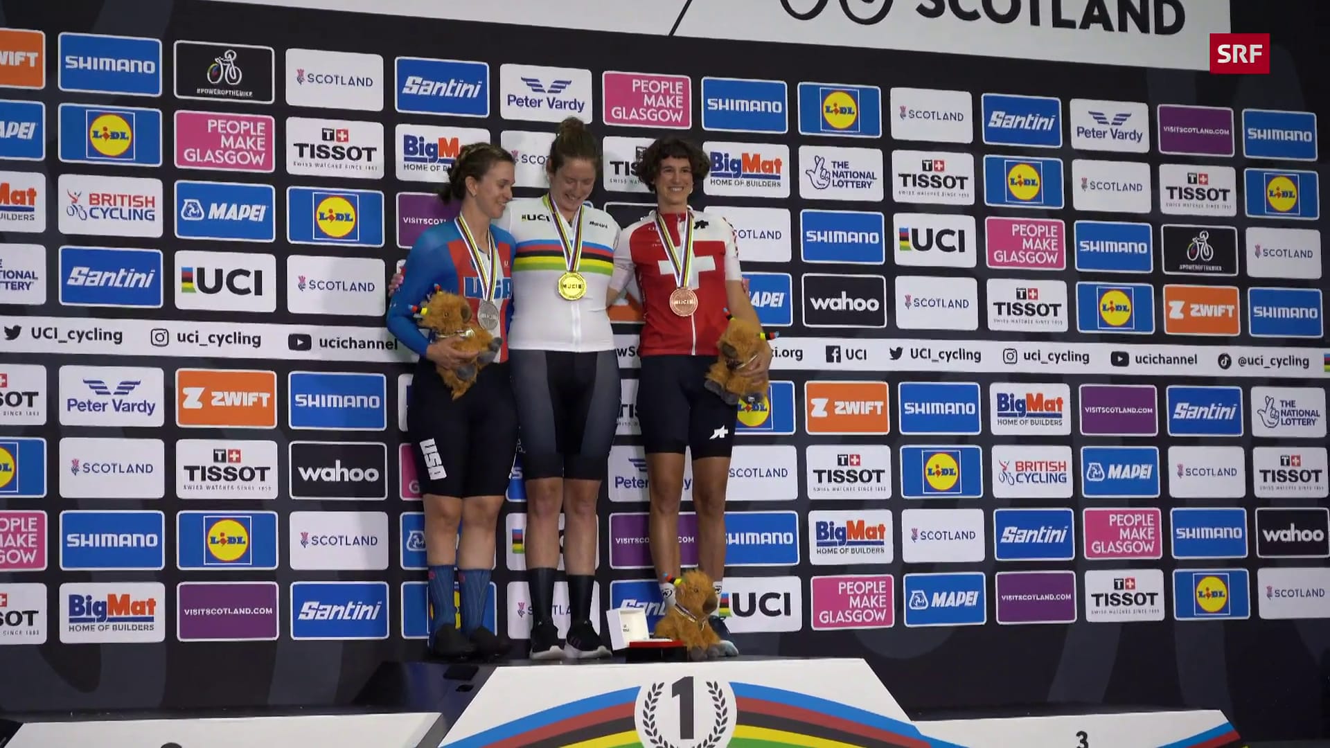 Matile Rad-WM in Glasgow - Matile-Dörig holt Bronze im Omnium - Sport - SRF