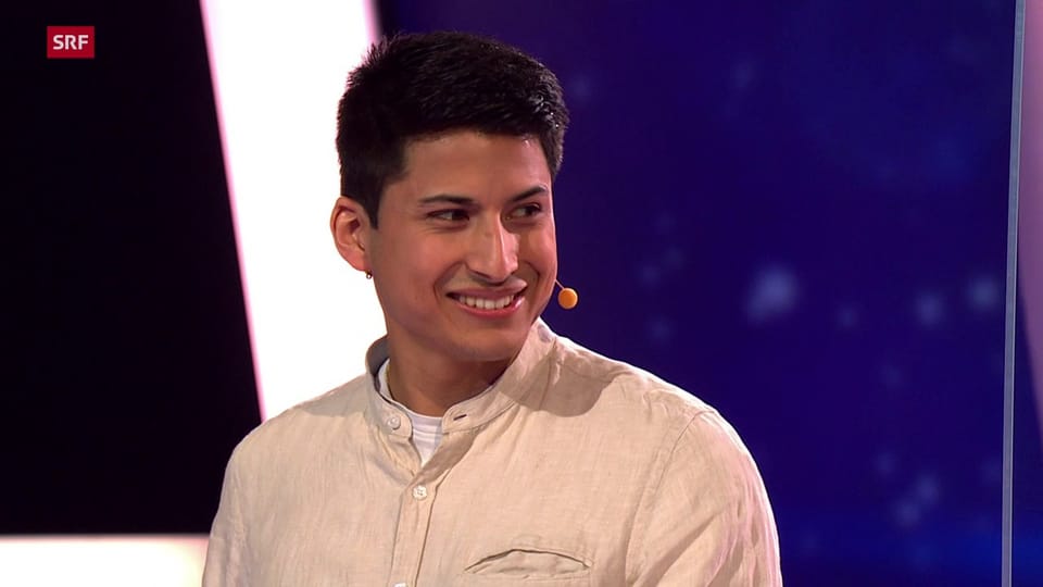 1 gegen 100 mit Audiodeskription Joseph Von Sury aus Solothurn mit