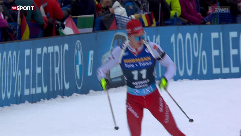 Sportheute Schweizer BiathlonTeam brilliert mit drei TopTen