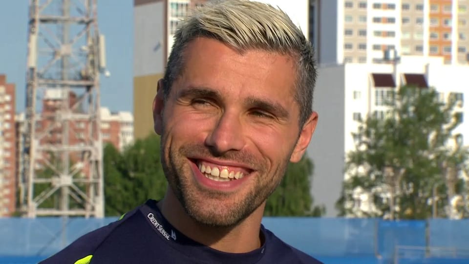FIFA WM 2018 Clips Behrami über die Präsenz von Lara Gut in Russland