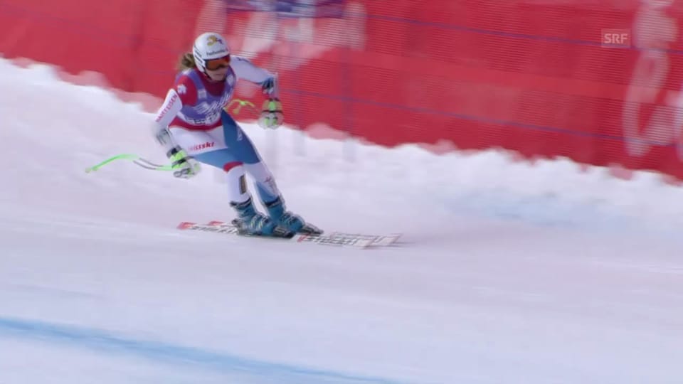SportClip Ski SuperG Frauen Cortina, Fahrt von Nadja JnglinKamer