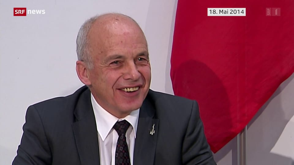 Tagesschau Ueli Maurer ein Phänomen verlässt das Bundeshaus Play SRF