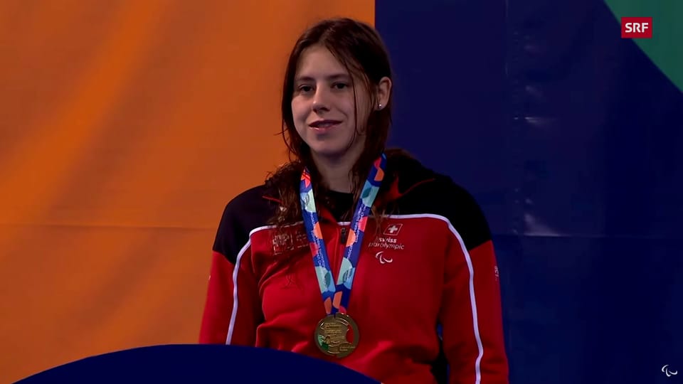 SportClip Meister schwimmt ParaEuropameisterin über 100 Meter