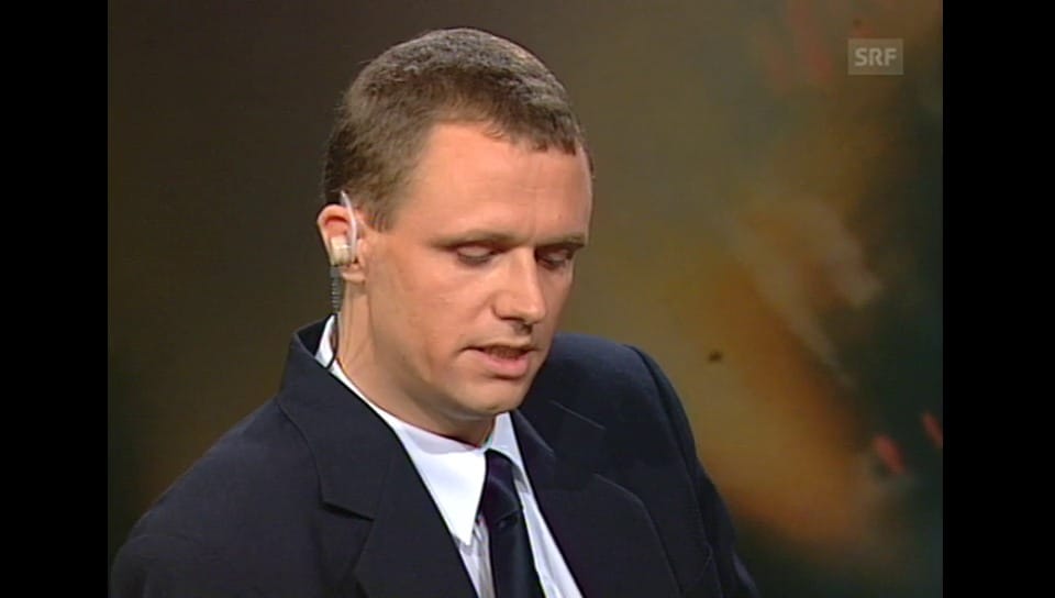 Tagesschau Interview mit Paul Day (SRI) über die Rede von Play SRF