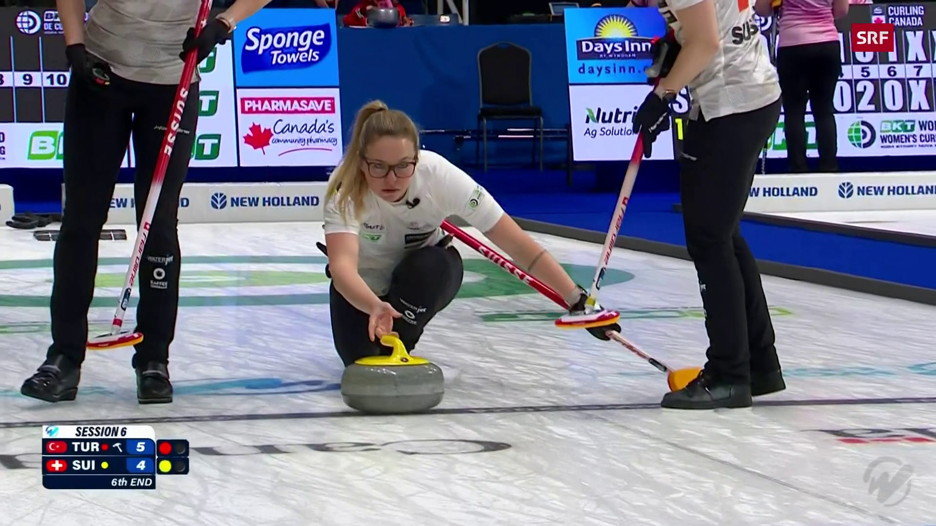 CurlingWM in Kanada 40. Sieg in Serie Curlerinnen bodigen auch die