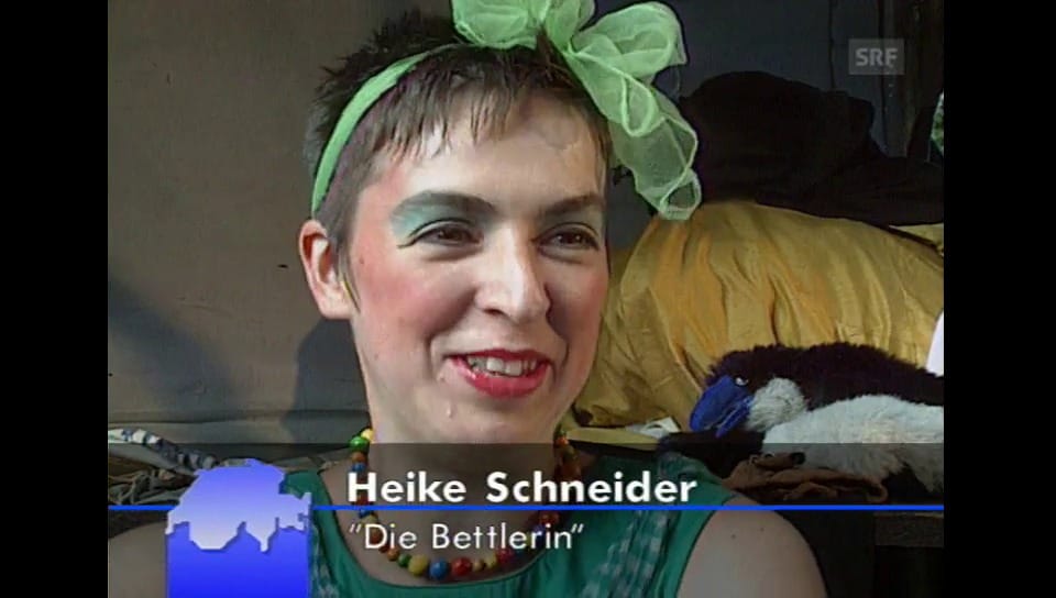 Schweiz aktuell Strassentheater Madame Bissegger Play SRF