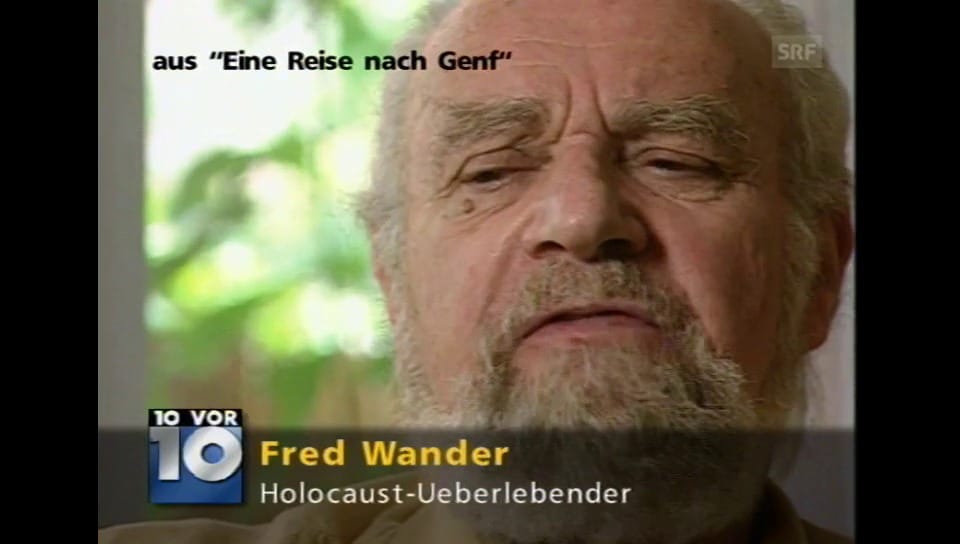 10 vor 10 Fred Wander Play SRF