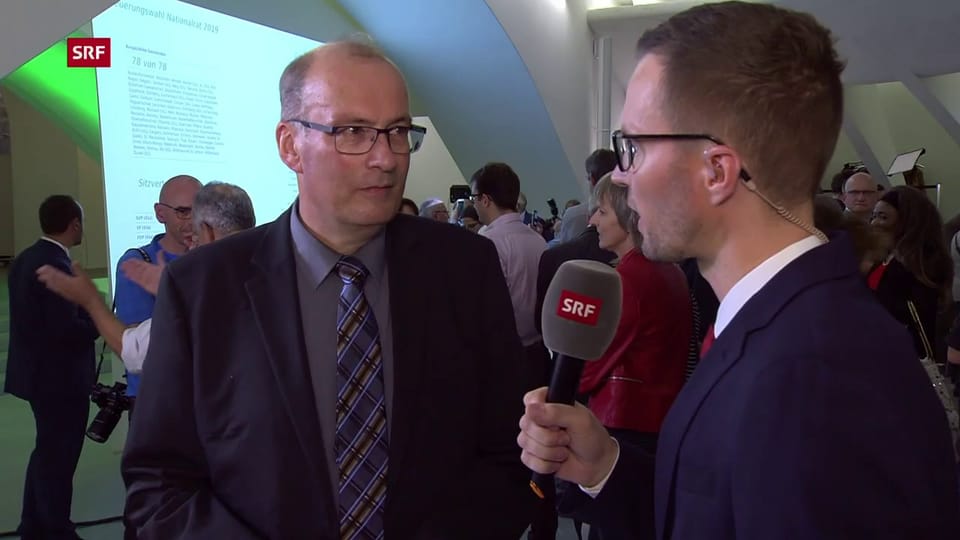 NewsClip Nationalrat Markus Ritter (CVP) zur eigenen Wiederwahl