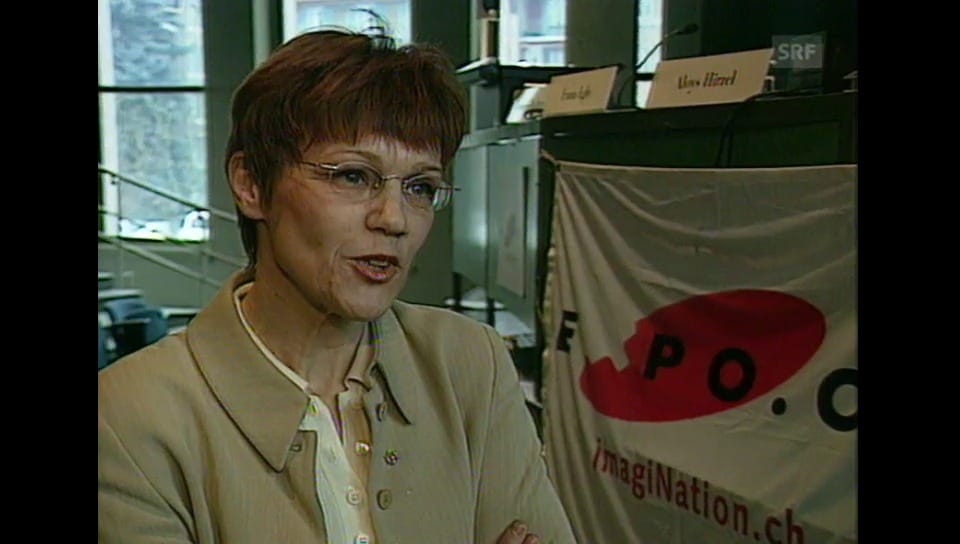 Tagesschau Billettverkauf für Expo 2001 Play SRF