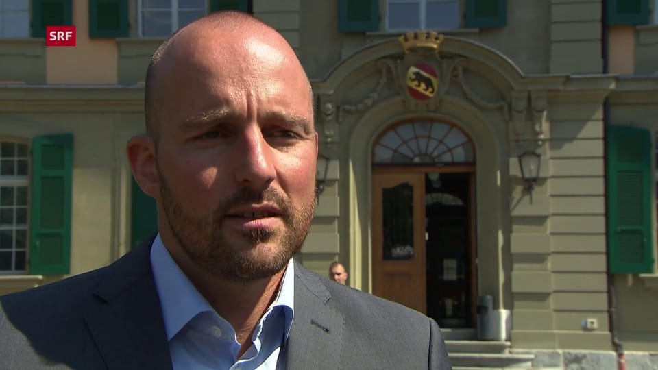 NewsClip Polizeisprecher Christoph Gnägi «Es bestand eine akute