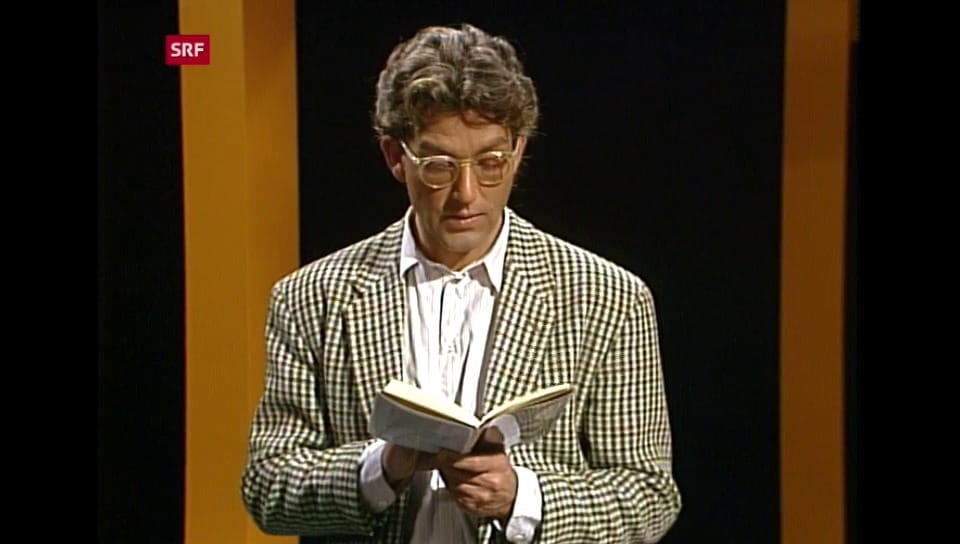 Das Literaturmagazin Patrick Süskind Die Taube Play SRF