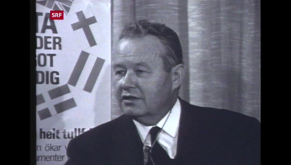 Tagesschau vor 25 Jahren Interview Hans Schaffner Play SRF
