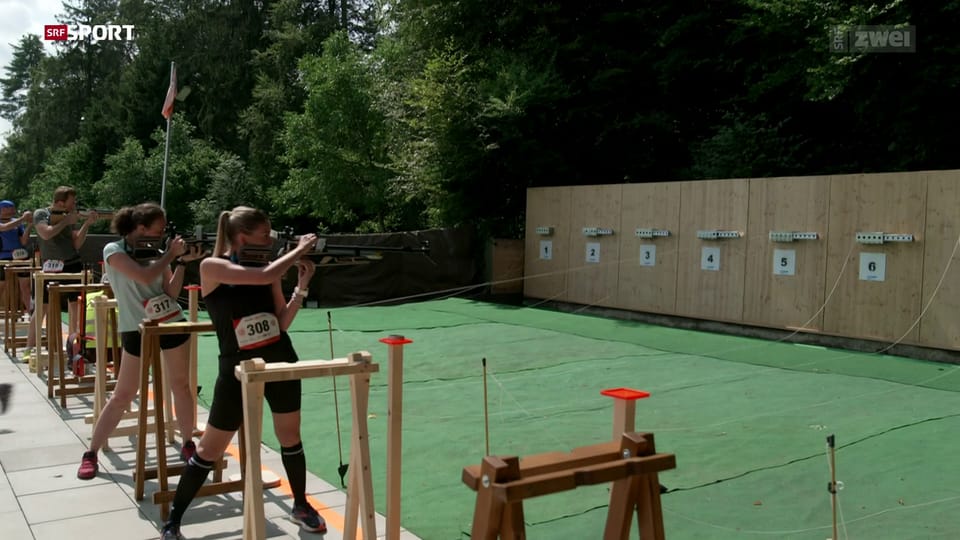 Target Sprint Sportpanorama - Target Sprint: Die Zukunft des Schiesssports? - Play SRF