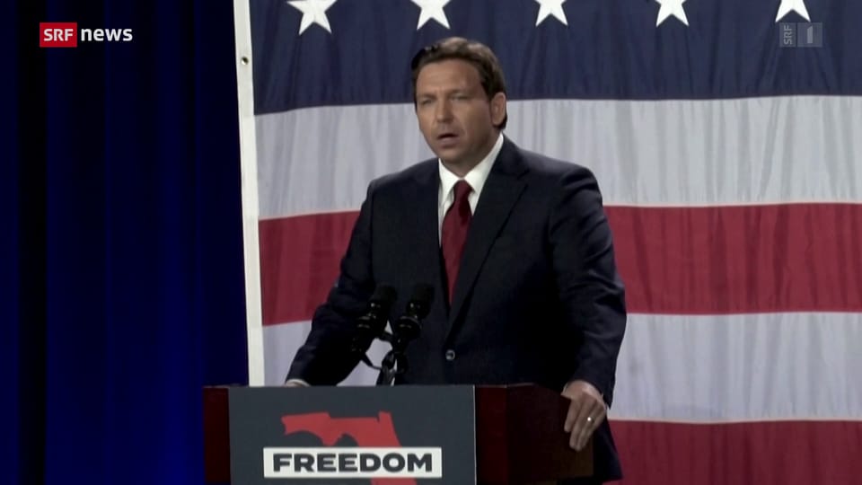 10 vor 10 Präsidentschaftswahlen USA 2024 Ron DeSantis im Porträt