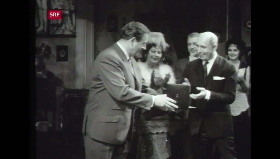 Tagesschau vor 25 Jahren Auszeichnung Hans Joachim Kulenkampff Play SRF