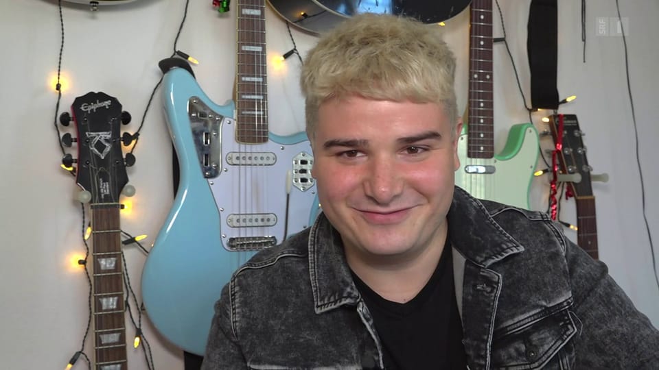 Gesichter & Geschichten Aaron ein Musiker mit grossen Zielen Play SRF