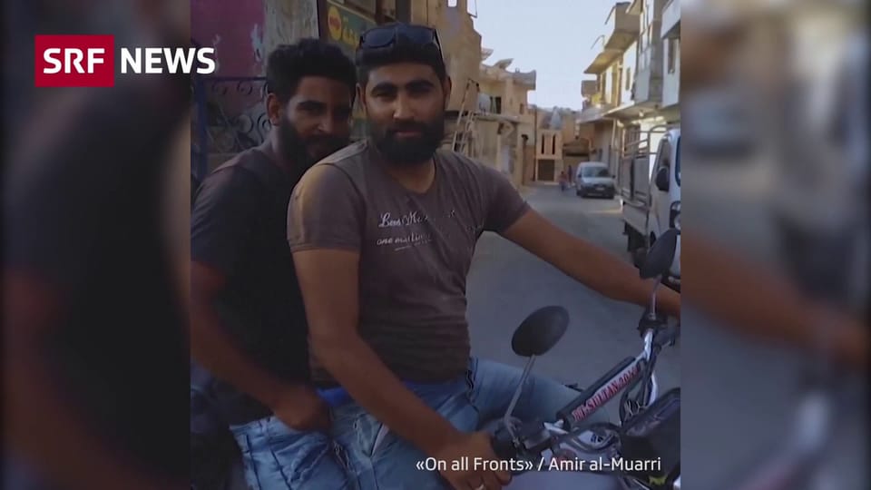 SRF News Syrer Amir alMuarri rappt vom Leid in Idlib Play SRF