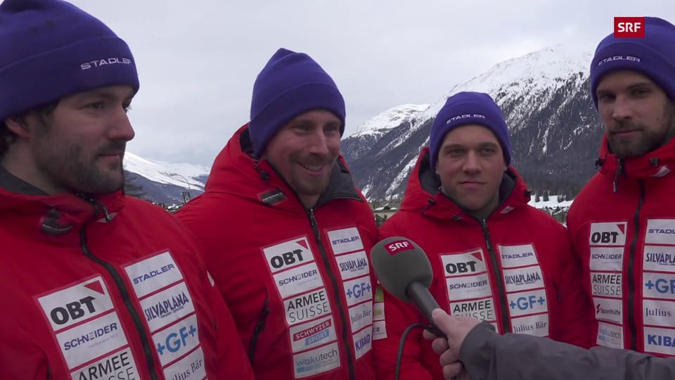 Sport-Clip - Beim Vogt-Team kommt die Freude über den 5. Rang erst ...