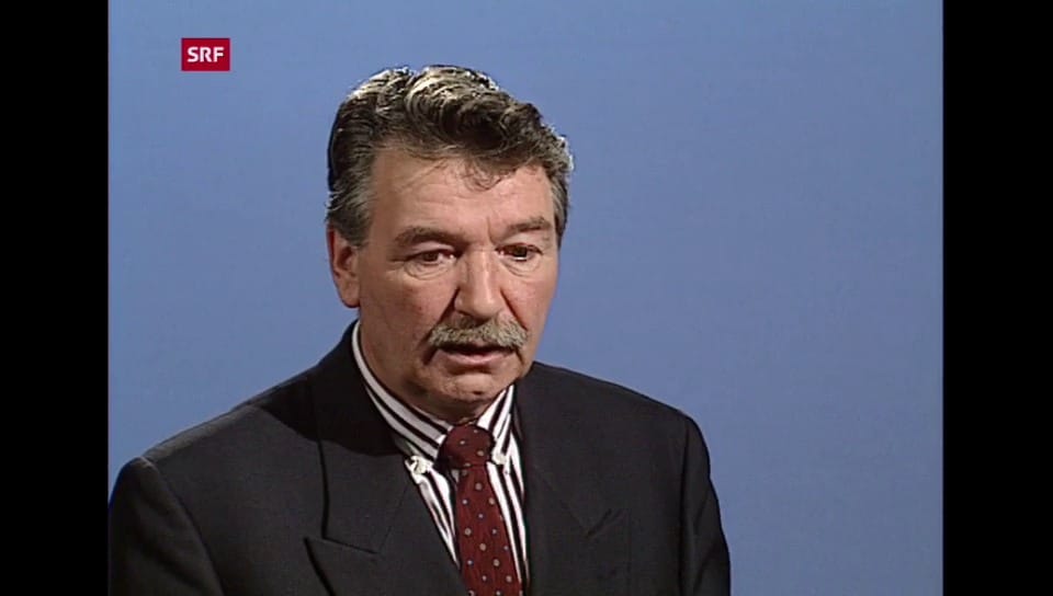 Felber Rainer Das Sonntagsinterview - Bundesrat René Felber - Play SRF