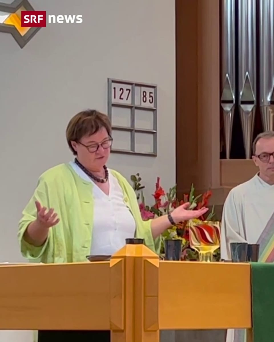 SRF News Videos - Sie darf keine Pfarrerin sein - Play SRF