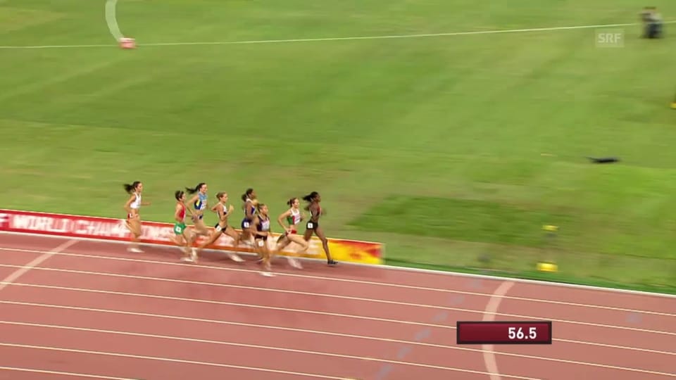 sportlive Leichtathletik WM 800 m Frauen Final Play SRF