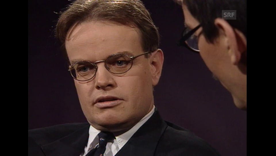 Rundschau Der Stuhl Studiogast Frédéric Haas Play SRF