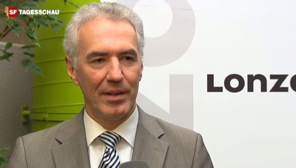 News-Clip - Lonza-CEO Richard Ridinger im Interview. - Play SRF