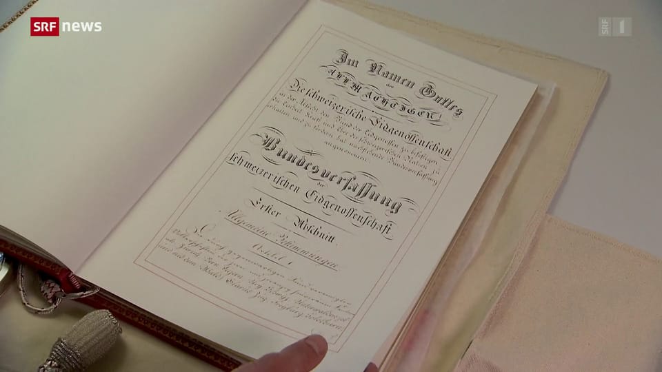 Tagesschau 175 Jahre Schweizer Bundesverfassung Play SRF