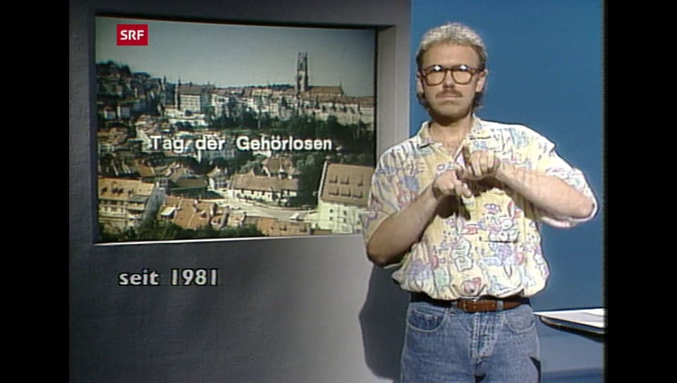 Sehen statt Hören - Nachrichten für Gehörlose (Teil 1) - Play SRF