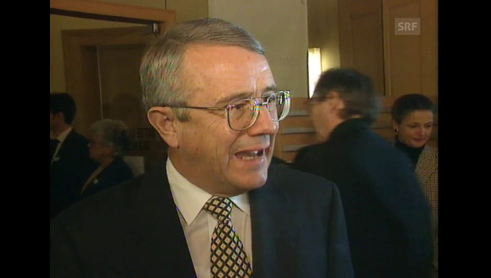 Tagesschau Wahl von Arnold Koller zum BRP Play SRF