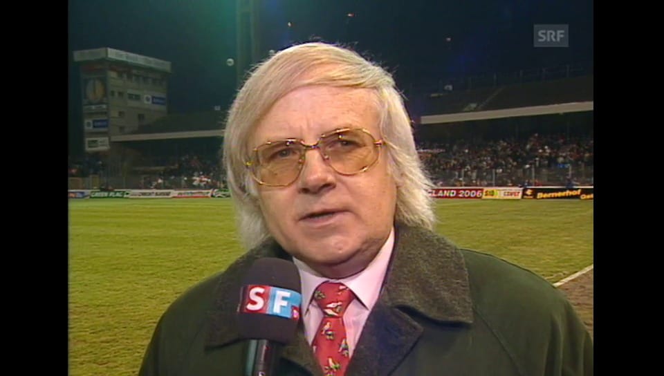 Tagesschau Fussball / Interview Gress vor Schweiz England Play SRF