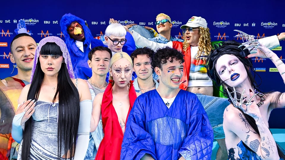 Eurovision Song Contest Länder raten an der ESCEröffnungsfeier