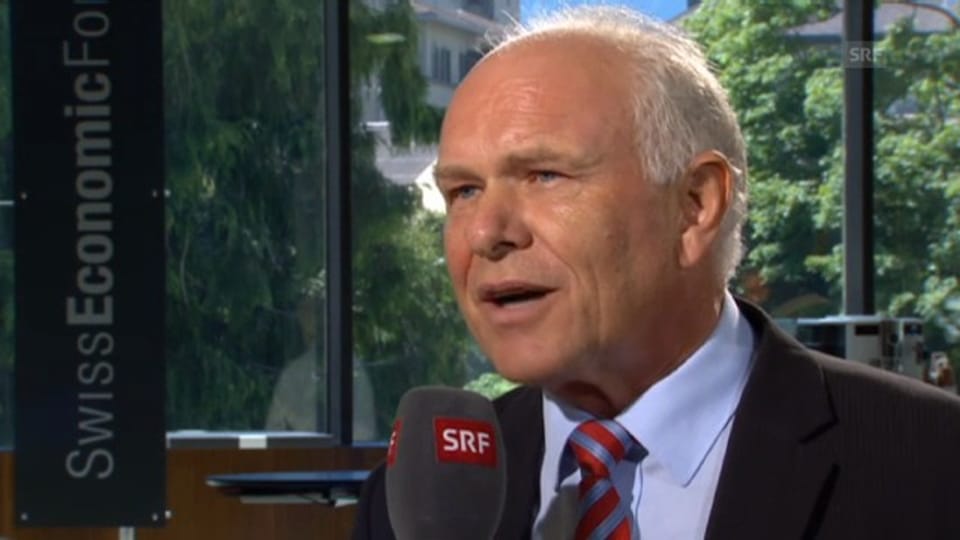NewsClip Hans Hess verneint Ambitionen auf Economiesuisse Play SRF