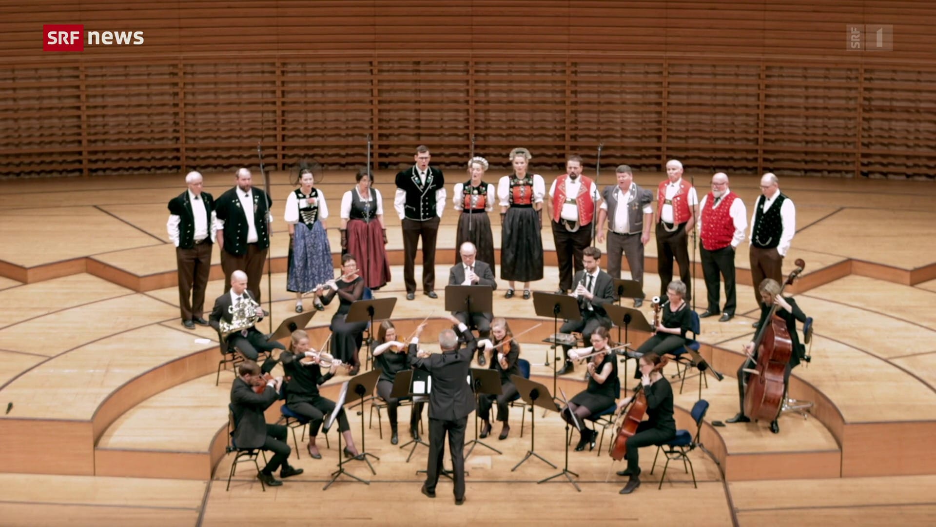 Tagesschau «Jodel meets Classic» Play SRF