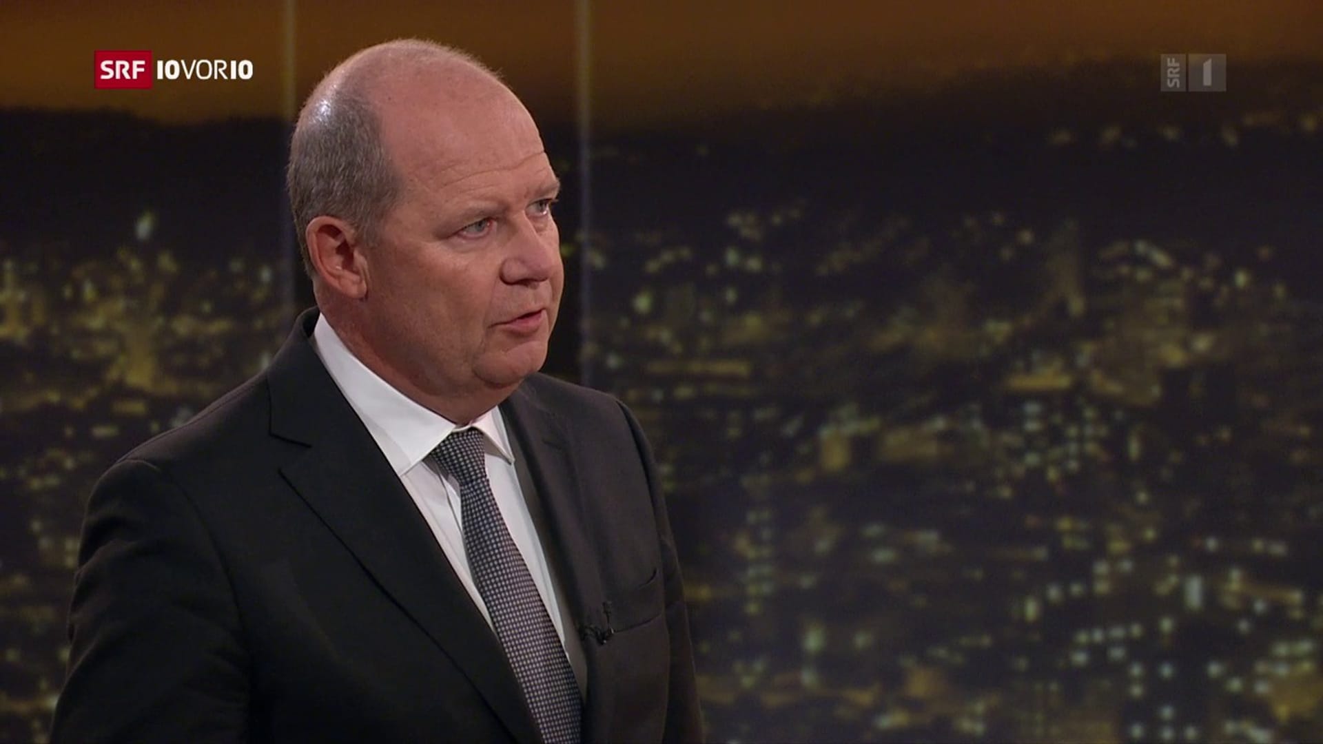 10 vor 10 FOKUS StudioTalk mit ArbeitgeberPräsident Valentin Vogt