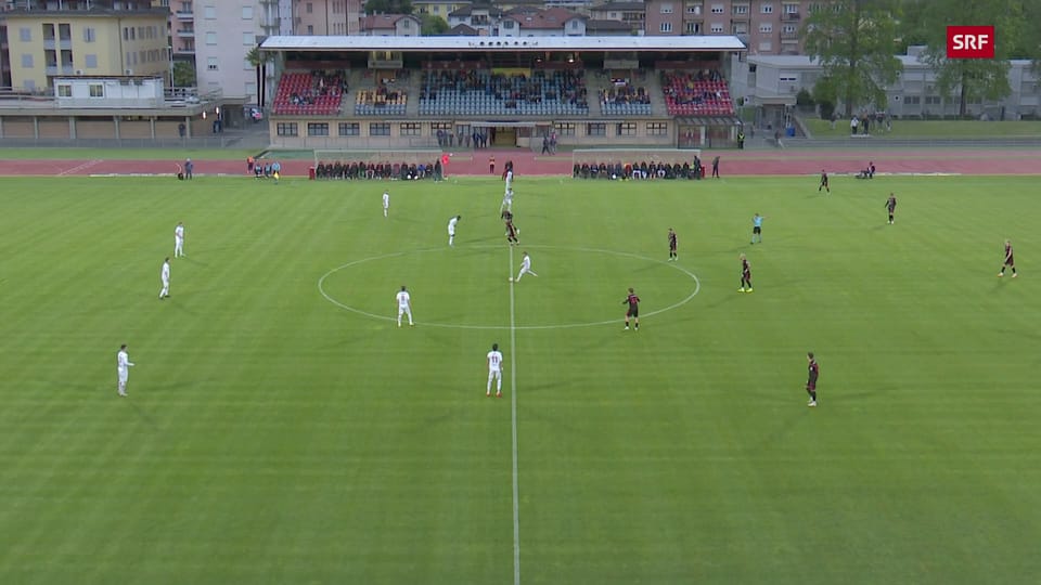 30. Runde der Challenge League Bellinzona mit RekordTor Thun lässt
