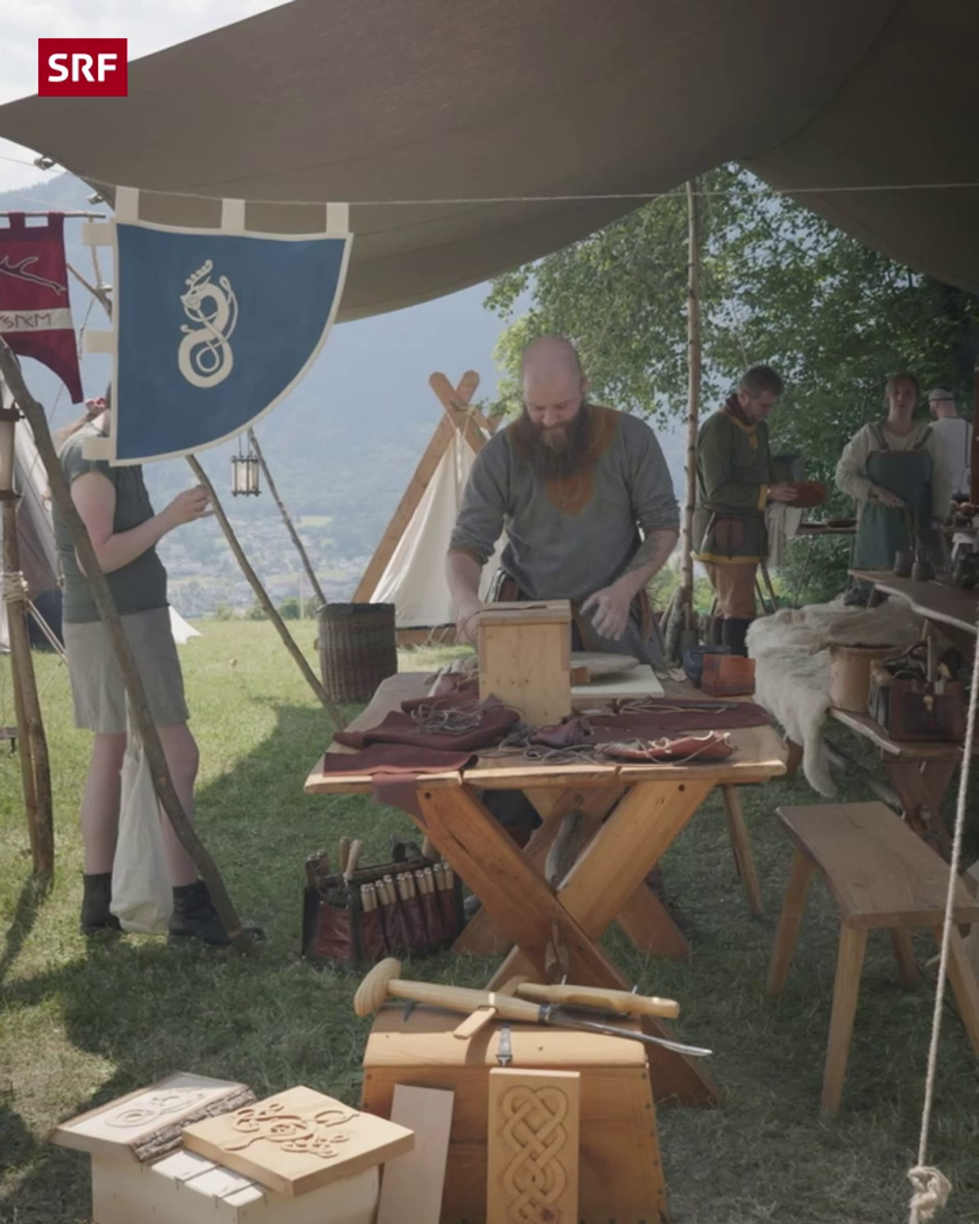 SRF News Videos - Wikinger – Einblick in eine ungewöhnliche Szene ...