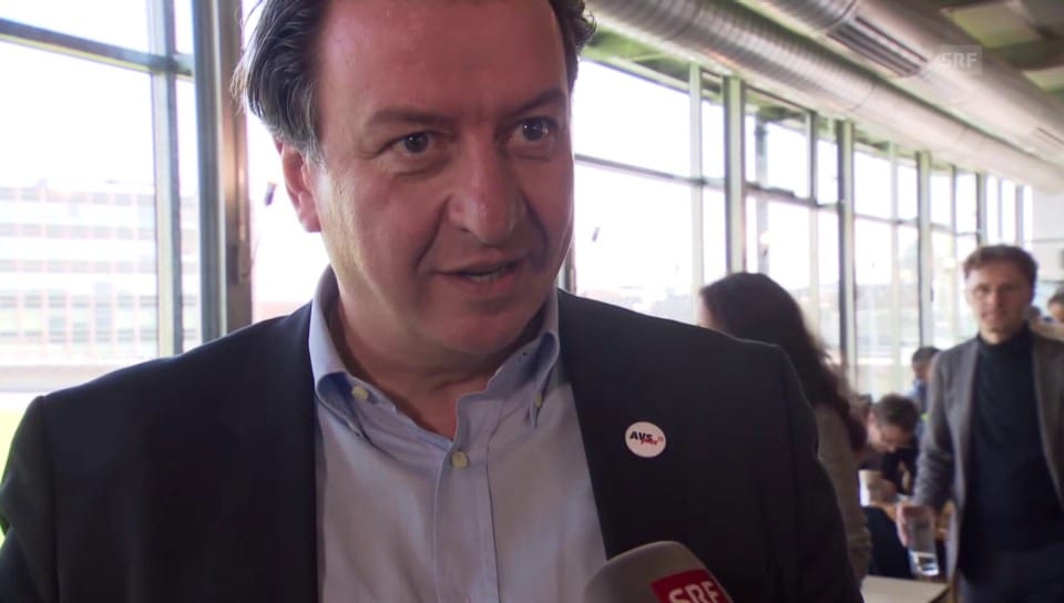 SRF News Corrado Pardini «Nein zur AHVInitiative zeigt geteilte