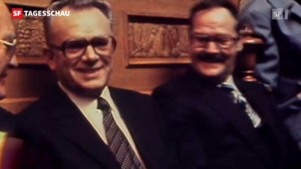 Tagesschau - Alt Bundesrat Leon Schlumpf ist tot - Play SRF