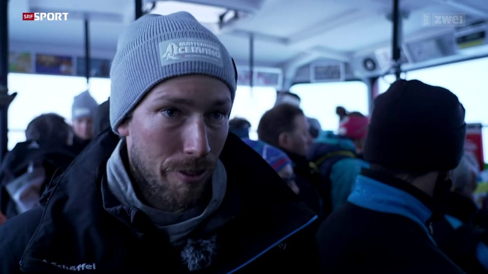 Sportpanorama ExSkifahrer Elia Zurbriggen hilft in Zermatt beim