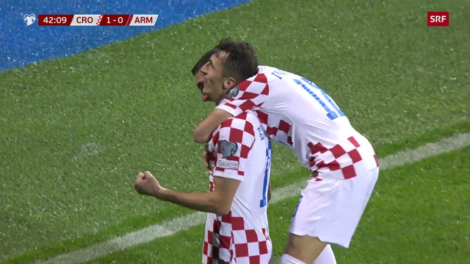 SportClip Budimir gegen Armenien für die Differenz Play SRF