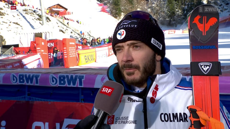 SportClip Sarrazin «Nach Pinturaults Sturz ist es schwierig, diesen